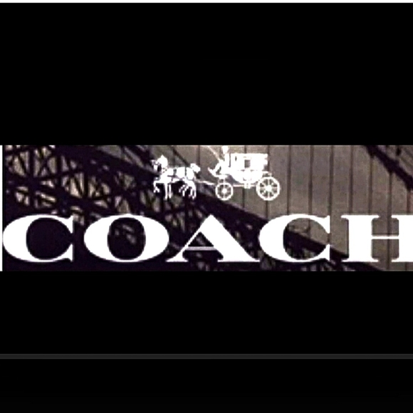 AUTHENTIC COACH JACQUARD SIGNATURE C AND GENUINE WHITE LEATHER HAND/SHOULDER BAG - Picture 2 of 11